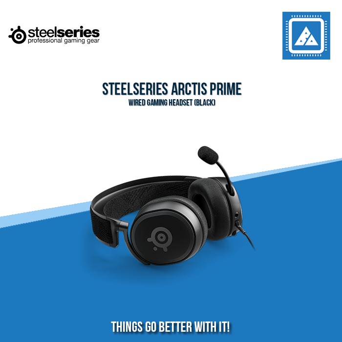 STEELSERIES ARCTIS PRIME WIRED GAMING HEADSET (BLACK)