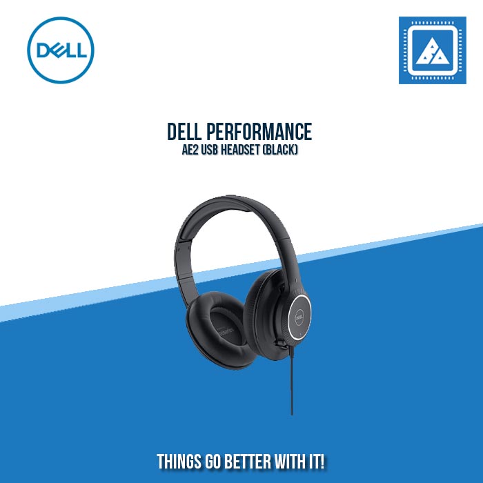 DELL PERFORMANCE AE2 USB HEADSET (BLACK)