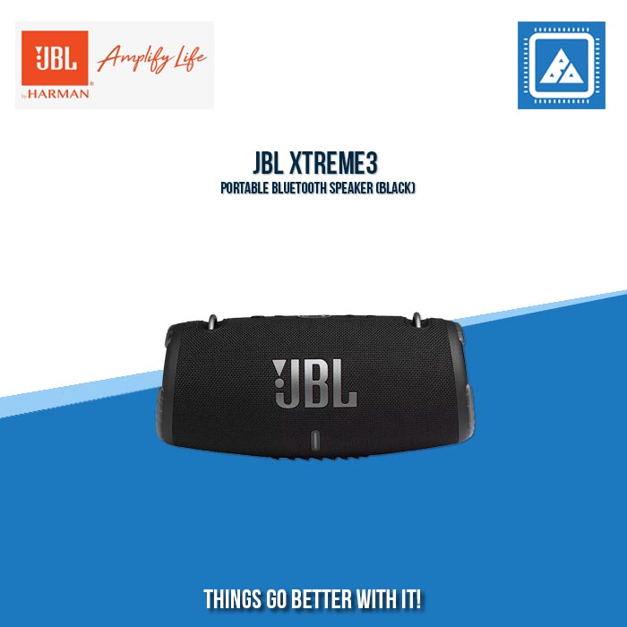 JBL XTREME3 PORTABLE BLUETOOTH SPEAKER (BLACK)