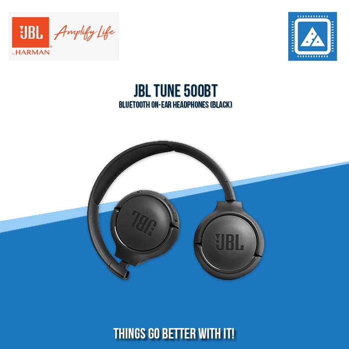 JBL TUNE 500BT BLUETOOTH ON-EAR HEADPHONES (BLACK)