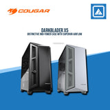 COUGAR DARKBLADER X5 TRANSLUCENT BLACK | WHITE RGB / MID TOWER /TEMPERED GLASS (BLACK | WHITE)