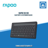 RAPOO XK100 BLUETOOTH 3.0 KEYBOARD (BLACK)