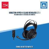 KINGSTON HYPER-X CLOUD REVOLVER S 7.1 PRO GAMING HEADSET W/ DETACHABLE MIC (GUNMETAL)