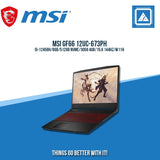 MSI GF66 12UC-673PH I5-12450H/8GB/512GB NVME/3050 4GB | BEST FOR FREELANCERS LAPTOP