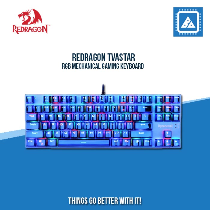 REDRAGON TVASTAR RGB MECHANICAL GAMING KEYBOARD