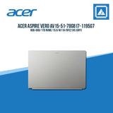 Aspire Vero L AV15-51-78G8 L Intel CoreTM i7
