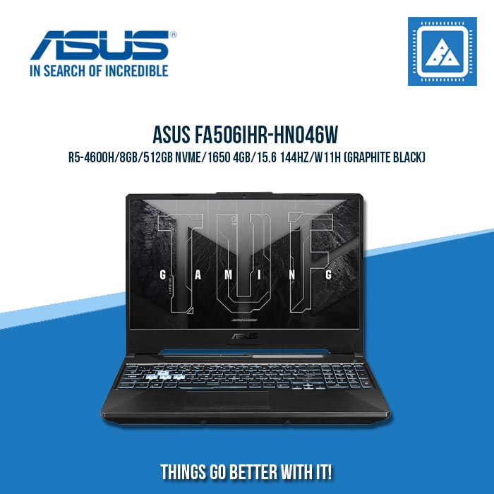 ASUS TUF GAMING LAPTOP FA506IHR-HN046W R5-4600H | Gaming Laptop And AutoCAD Users