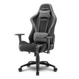 SHARKOON SKILLER SGS2 GAMING CHAIR W/ HEADREST & LUMBAR CUSHION RED | BLUE