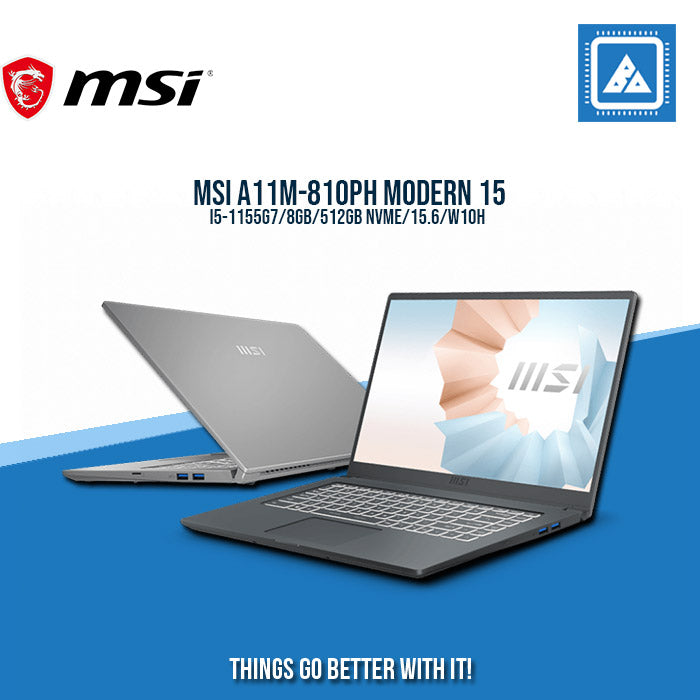 MSI A11M-810PH MODERN 15 |Best for Students and Freelancers