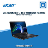 ACER TRAVELMATE P214-41-G2-R699 Ryzen 5 Pro-5650U - Best Laptop for Multitasking and Freelancers