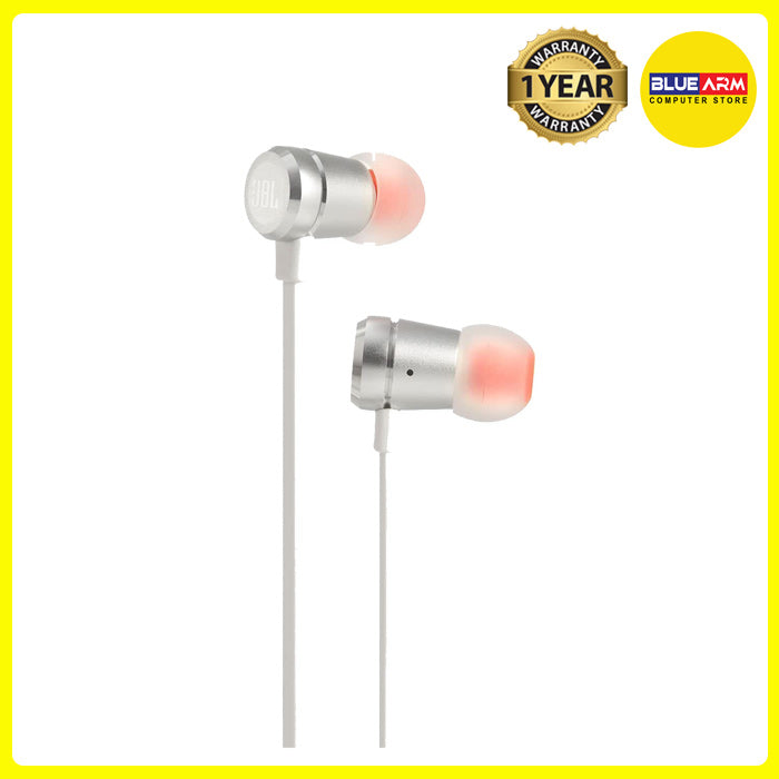 JBL T290 IN-EAR HEADPHONES (SILVER)