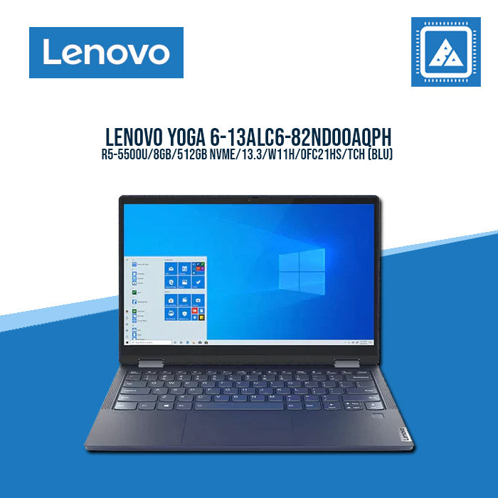 LENOVO YOGA 6-13ALC6-82ND00AQPH R5-5500U | Best for Freelancers and Students