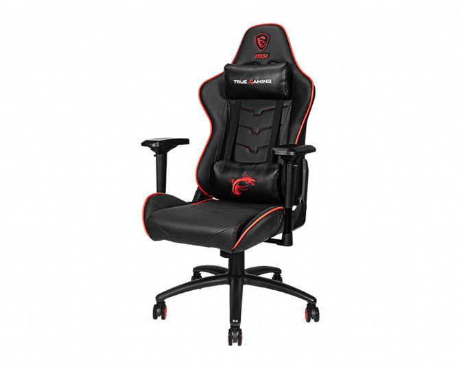 MSI MAG CH120X GAMING CHAIR W/ HEADREST & LUMBAR CUSHION