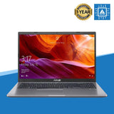 ASUS NOTEBOOK X509JP-EJ127TS GREY / i5-1035G1/1TB +256G PCIE/4GB/NVDIA MX330 2GB/15" FHD/Win 10 + H&S/ WITH BAG