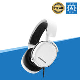 STEELSERIES ARCTIS 3 2019 EDITION WIRED GAMING HEADSET (WHITE)