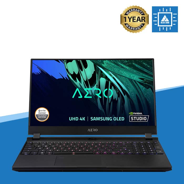 GIGABYTE AERO 15 OLED XD-73S1624GH I7-11800H/8GB+8GB/1TB SSD/3070 8GB/15.6/W10H