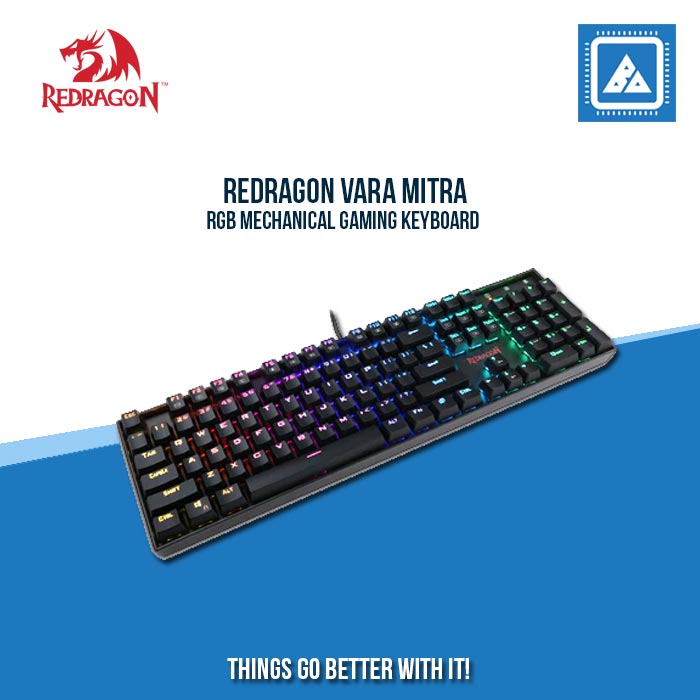REDRAGON VARA MITRA RGB MECHANICAL GAMING KEYBOARD