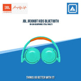 JBL JR300BT KIDS BLUETOOTH ON-EAR HEADPHONES (TEAL/VIOLET)