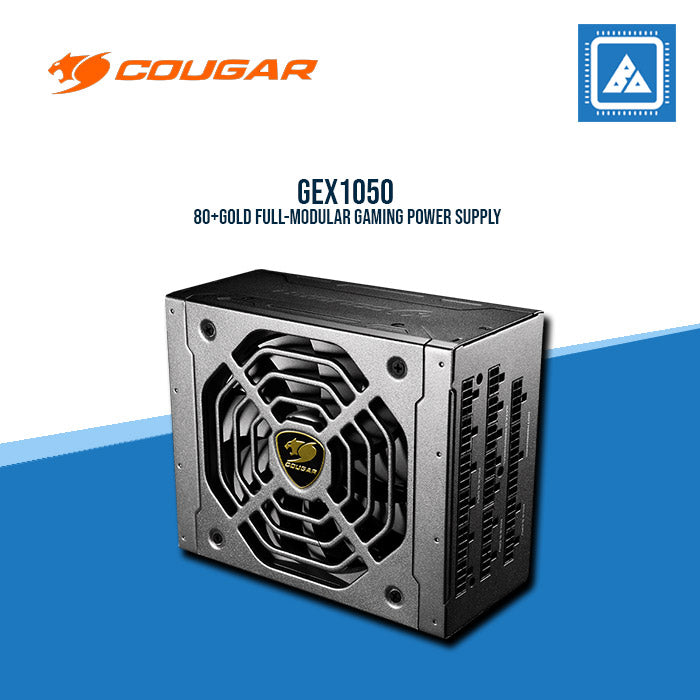 COUGAR GEX1050 1050W 80+GOLD FULL-MODULAR GAMING POWER SUPPLY W/APFC