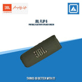 JBL FLIP 6 PORTABLE BLUETOOTH SPEAKER (GREEN)