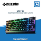 STEELSERIES APEX 3 TKL RGB MECHANICAL GAMING KEYBOARD