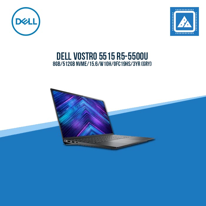DELL VOSTRO 5515 R5-5500U/8GB/512GB NVME | BEST FOR STUDENTS AND FREELANCERS
