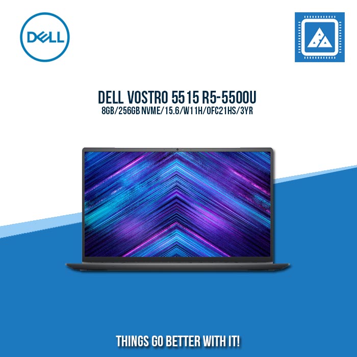 DELL INSPIRON 5515 R5-5500U 8GB 256GB NVME | BEST FOR FREELANCERS LAPTOP