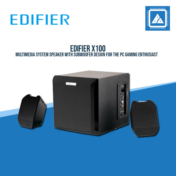 EDIFIER X100 BLACK SPEAKER