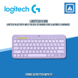 LOGITECH BLUETOOTH MULTI-DEVICE KEYBOARD K380 (LAVENDER LEMONADE)