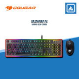 COUGAR COMBO KEYBOARD DEATHFIRE EX HIBRID 8 COLOR BACKLIGHT / MICE ADNS-5050 2000DPI