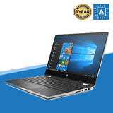 HP PAVILION X360-14-DH1177TU (1Y0A4PA) I3-10110U/4GB/256GB SSD/14/W10H/OFC19HS (SLV)