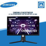 SAMSUNG LF24G35TFWEXXP 24" FHD LED GAMING MONITOR 144HZ 1MS WLMNT (DB15, DP, HDMI)