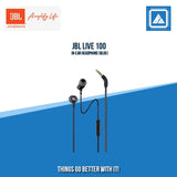 JBL LIVE 100 IN-EAR HEADPHONE (BLUE)