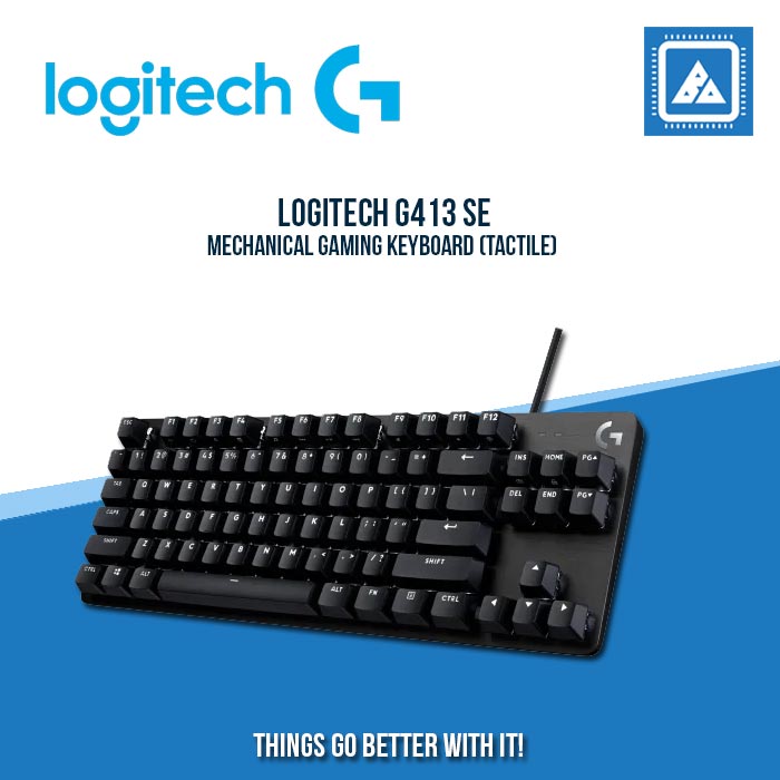 LOGITECH G413 TKL SE MECHANICAL GAMING KEYBOARD (TACTILE)