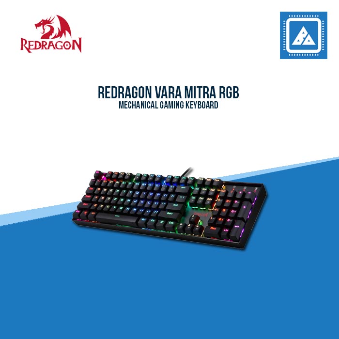 Redragon K551RGB MITRA RGB Backlit Mechanical Keyboard with Blue Switches