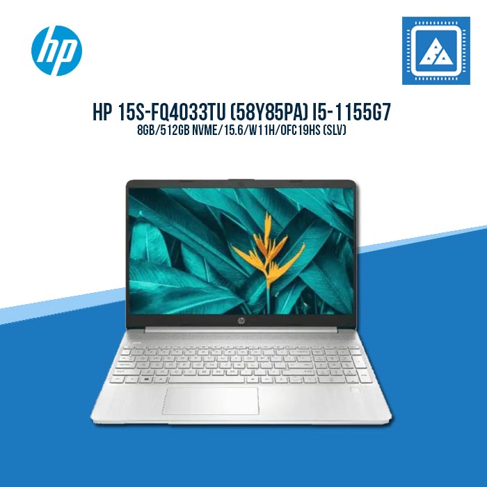 HP 15S-FQ4033TU (58Y85PA) I5-1155G7  Best for Freelancers and Students