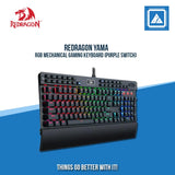 REDRAGON YAMA RGB MECHANICAL GAMING KEYBOARD (PURPLE SWITCH)