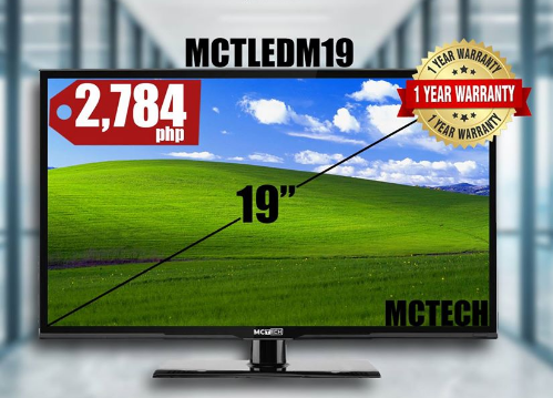 MCTECH 19 Inches LED Monitor – BlueArm Computer Store