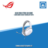 ASUS ROG STRIX GO CORE 3.5MM GAMING HEADSET (MOONLIGHT WHITE)