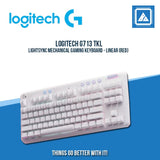 LOGITECH G713 TKL LIGHTSYNC MECHANICAL GAMING KEYBOARD - LINEAR (RED)