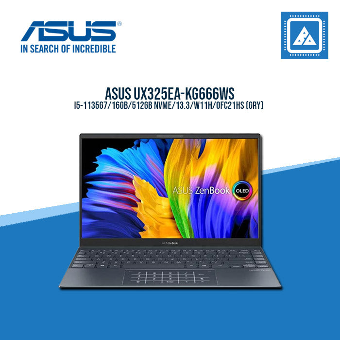 ASUS UX325EA-KG666WS I5-1135G7 Best for Students and Freelancers