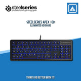 STEELSERIES APEX 100 ILLUMINATED KEYBOARD