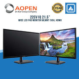 AOPEN 22CV1Q 21.5" WIDE LED FHD MONITOR WLMNT (VGA, HDMI)