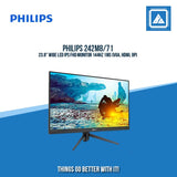 PHILIPS 242M8/71 23.8" WIDE LED IPS FHD MONITOR 144HZ 1MS (VGA, HDMI, DP)