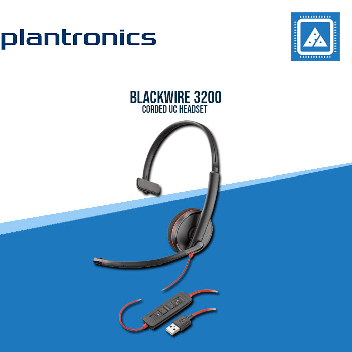 POLY blackwire 3220 USB headset
