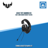 ASUS TUF GAMING H3 USB/3.5MM GAMING HEADSET (SILVER)