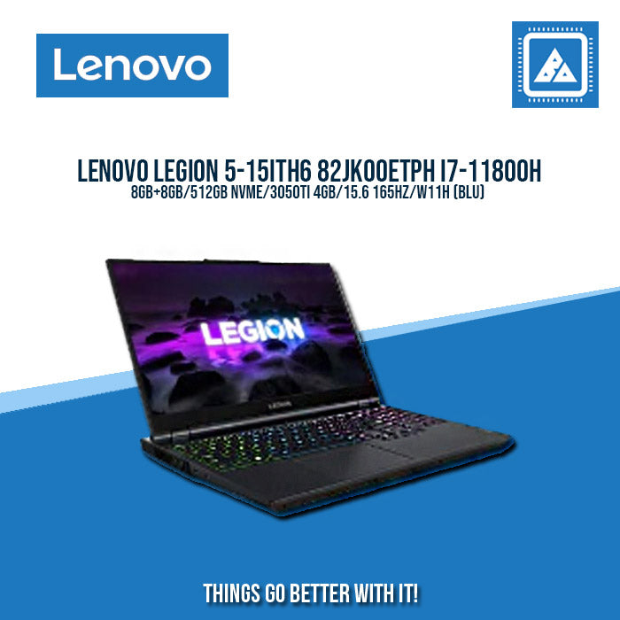 LENOVO LEGION 5-15ITH6 82JK00ETPH I7-11800H | Gaming Laptop And AutoCAD Users