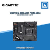GIGABYTE GA-B550 AORUS PRO AC 4DDR4 2XM.2 MOTHERBOARD (HDMI) W/ WIFI+BT