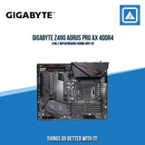 GIGABYTE Z490 AORUS PRO AX 4DDR4 2XM.2 MOTHERBOARD (HDMI) WIFI+BT