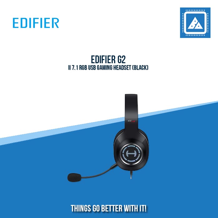 EDIFIER G2 II 7.1 RGB USB GAMING HEADSET (BLACK)